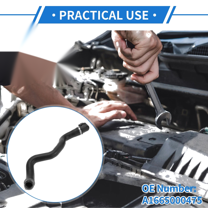 Mercedes-Benz GL350 3.0L (2013-2016) - Durable Rubber Radiator Hose
