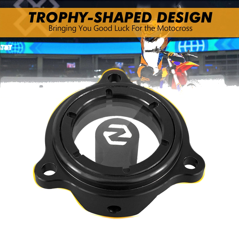Honda XR600R XR650L Transparent Oil Filter Cover Cap (1993-2000)