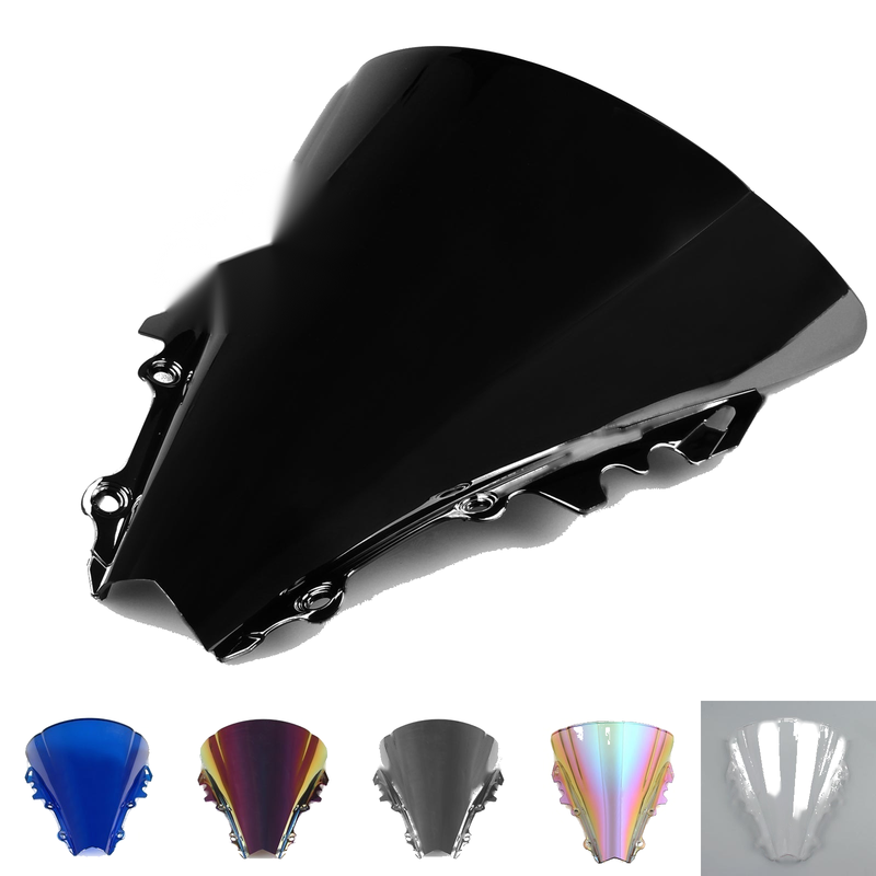 Yamaha YZF R6 600 (2006-2007) 6 Color Generic Windshield Windscreen Double Bubble