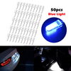 Various Models 50 x T10 194 W5W COB 2835 SMD 12LED Car License Light Bulbs