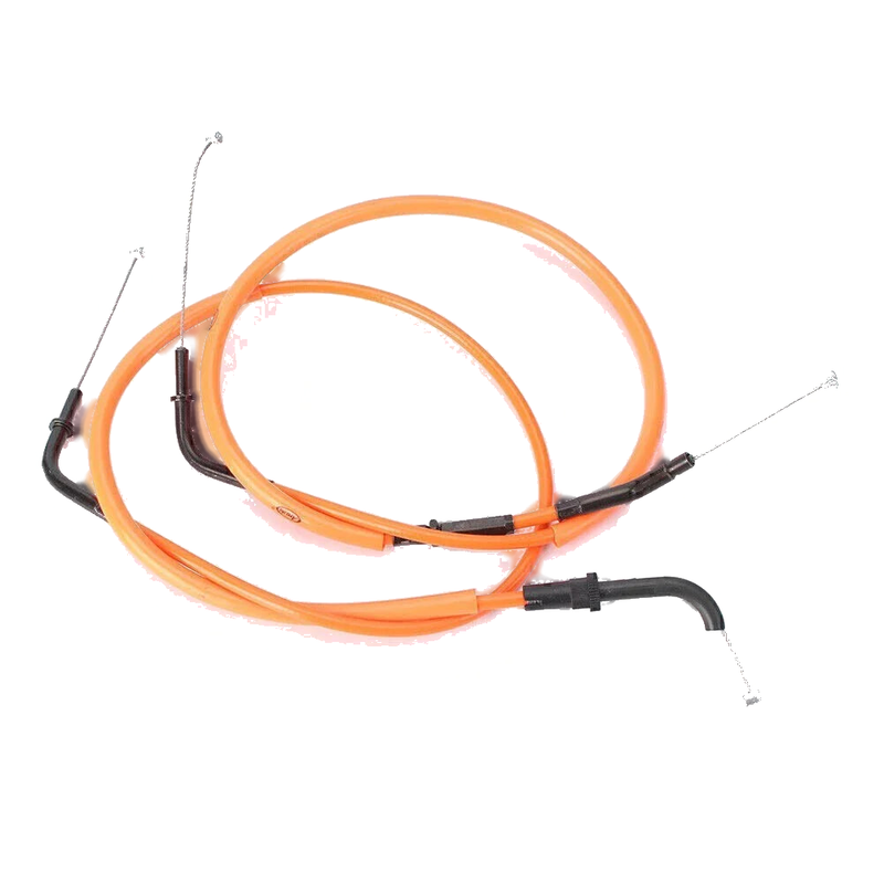 Kawasaki Z800 2013-2017 Orange Motorcycle Throttle Cable Wire Line