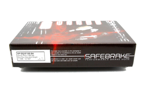 Nissan Patrol Y60 GQ Rear Discs Standard Height Brake Line Kit (1988-1997)