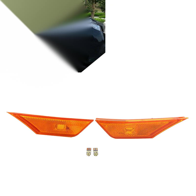 Honda Civic Side Marker Lights Turn Signal Lamps with LED Bulbs (2016-2021)