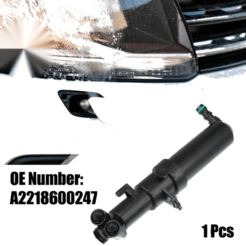 Mercedes-Benz CL 550 Front Right Auto Headlight Washer Nozzle (2007-2014)