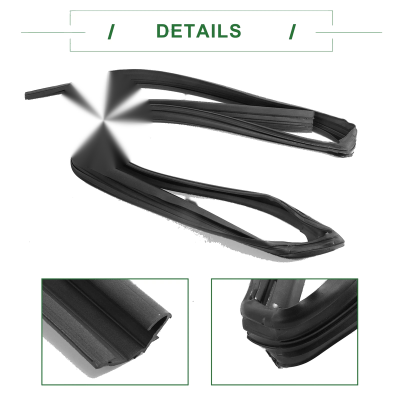 Honda Accord Front Left Door Window Seal Strip (2018-2023)