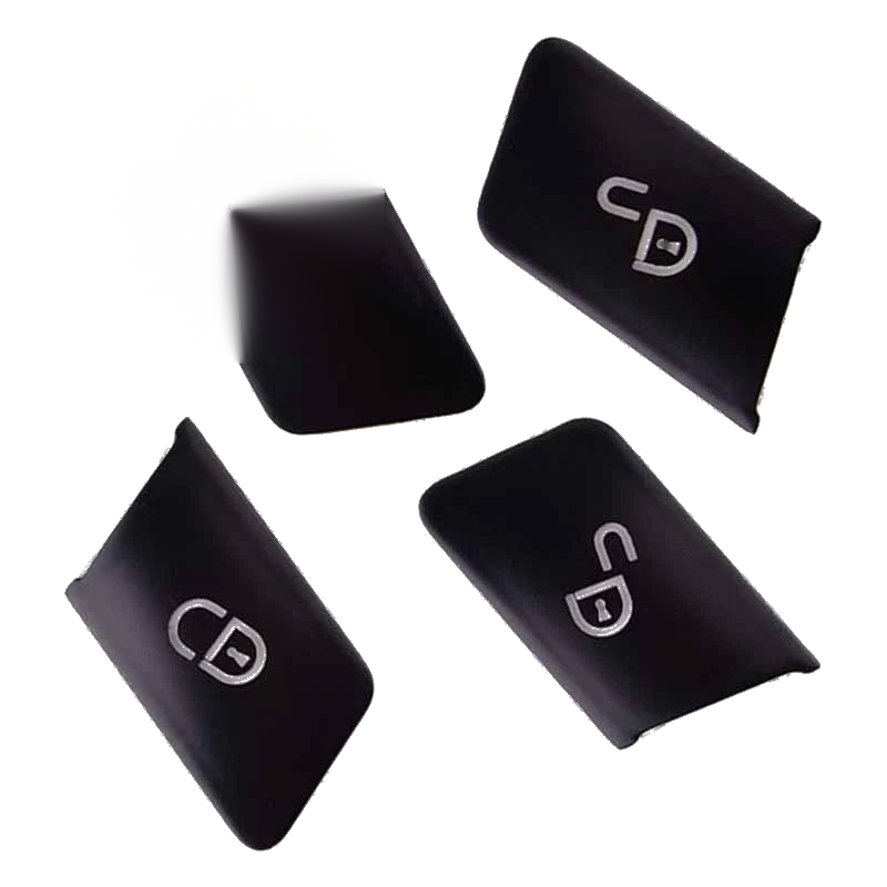Mercedes Benz C E Series 4x Door Lock Release Button Trim (2007-2016)