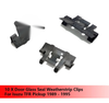 Isuzu TFR 10 x Door Glass Seal Clips (1989-1995)