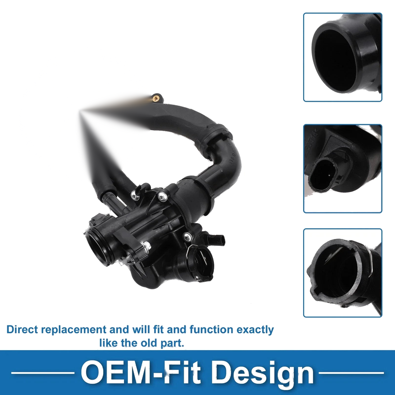 Mercedes-Benz C-Class, E-Class Engine Coolant Thermostat Housing (2001-2023)