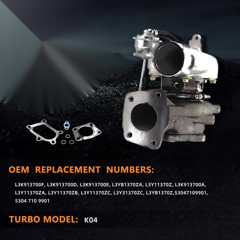 Mazda 3 6 2.3 MZR CX-7 (2005) - K0422-881 Turbo Upgrade Turbocharger