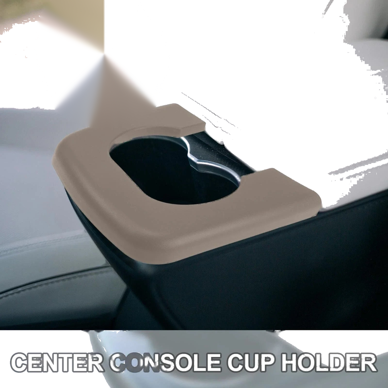 Ford F150 (1993-2003) - Brown Replacement ABS Center Console Cup Holder Pad