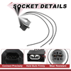 Chevrolet Camaro Front Turn Signal Light Socket Wiring (2010-2013)