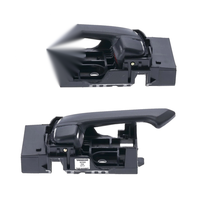 Holden Rodeo RA 2 x Inner Door Handles Black (2003-2008)