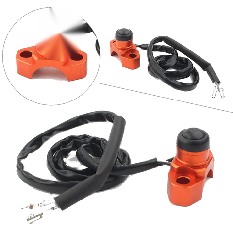 Dirt Bikes, Quads, ATVs Universal CNC Engine Stop Start Kill Switch Button