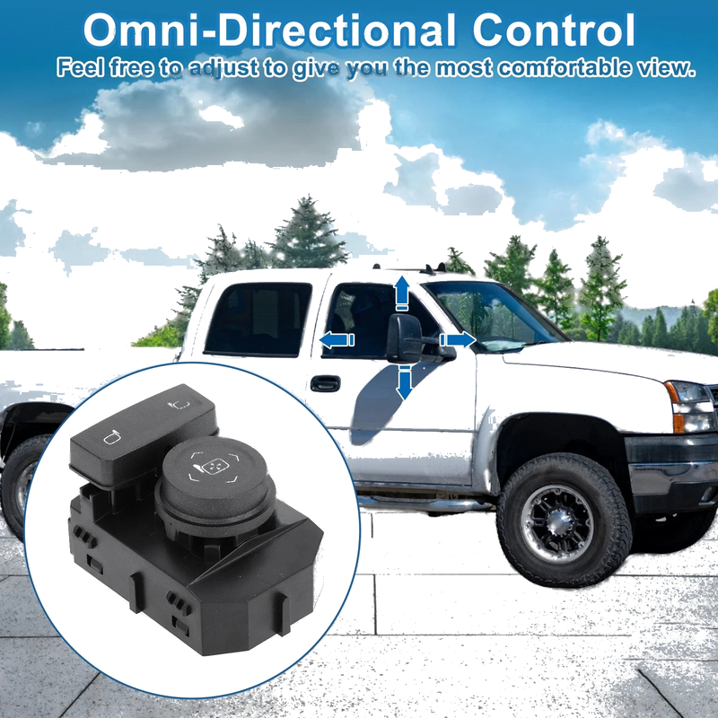 Chevrolet Silverado 1500, Suburban, Tahoe Car Mirror Switch (2007-2014)