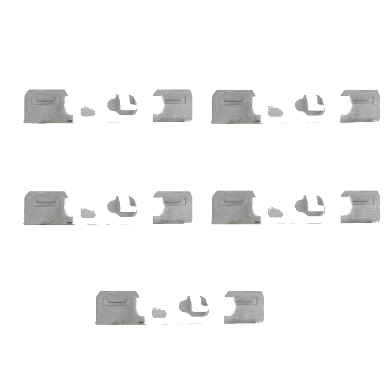 Volvo XC60 Side A Pillar Trim 5 x Windscreen Clips (2009-2017)
