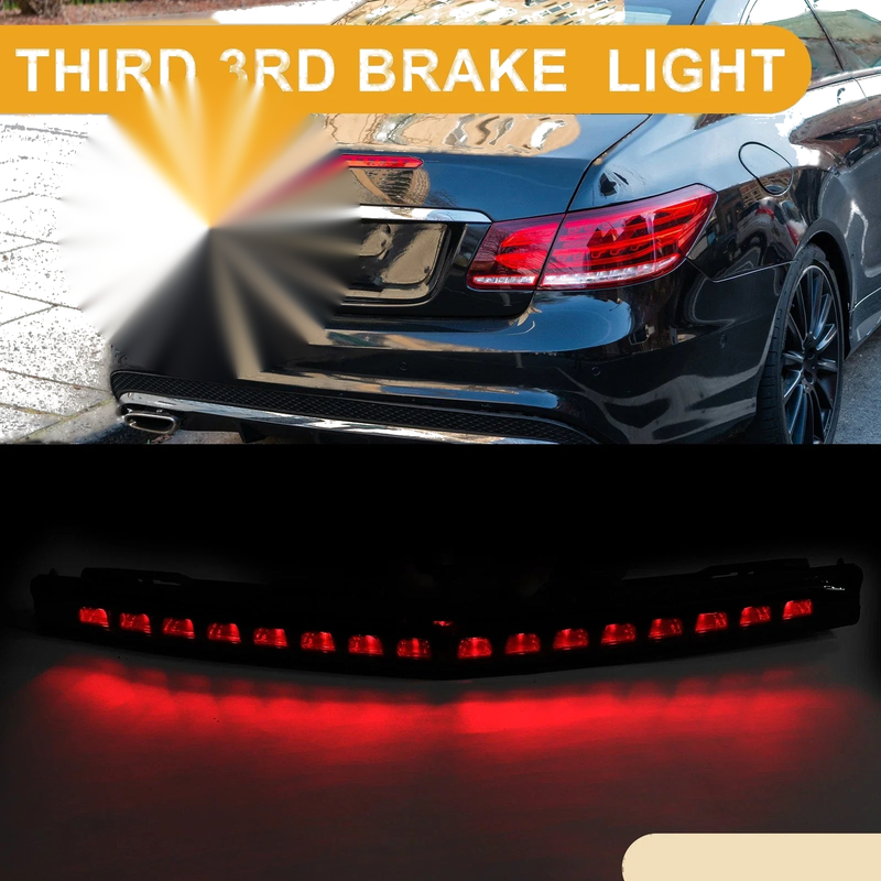 Mercedes-Benz E550 2012-2017 ABS Black 1 x Third Brake Stop Light