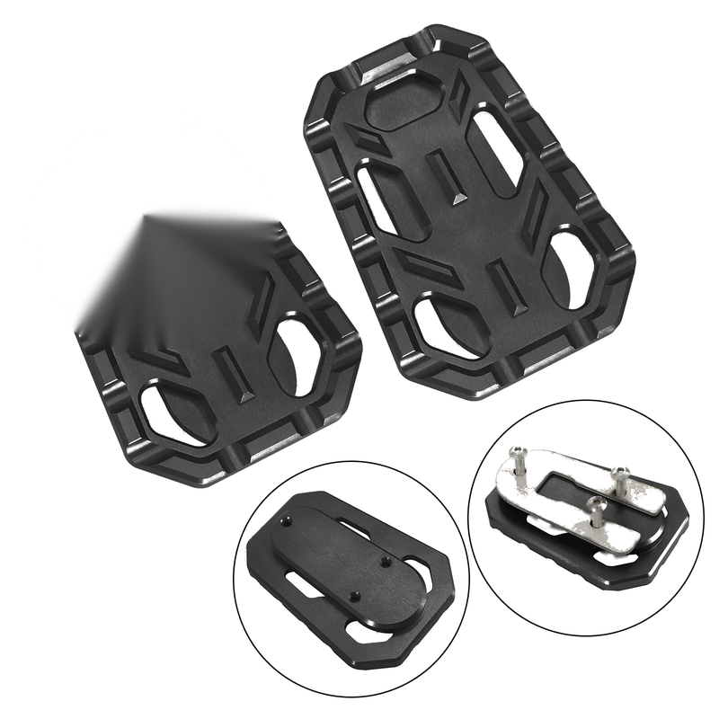 Triumph Scrambler Tiger Enlarged Foot Pegs 2 x Black (2016-2023)