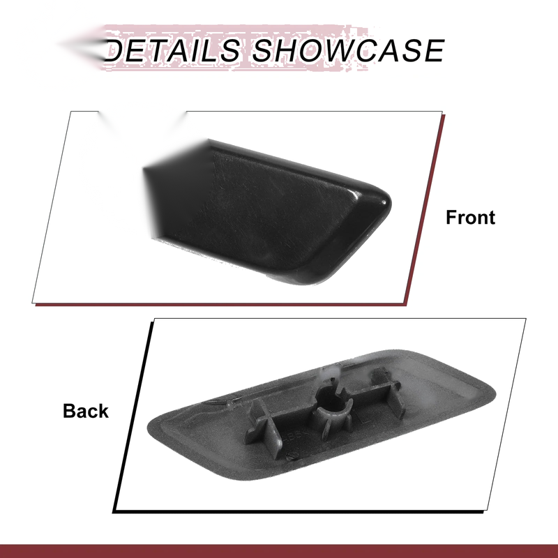 Lexus RX350 (2013-2015) Unpainted Bumper Headlight Washer Nozzle Cap