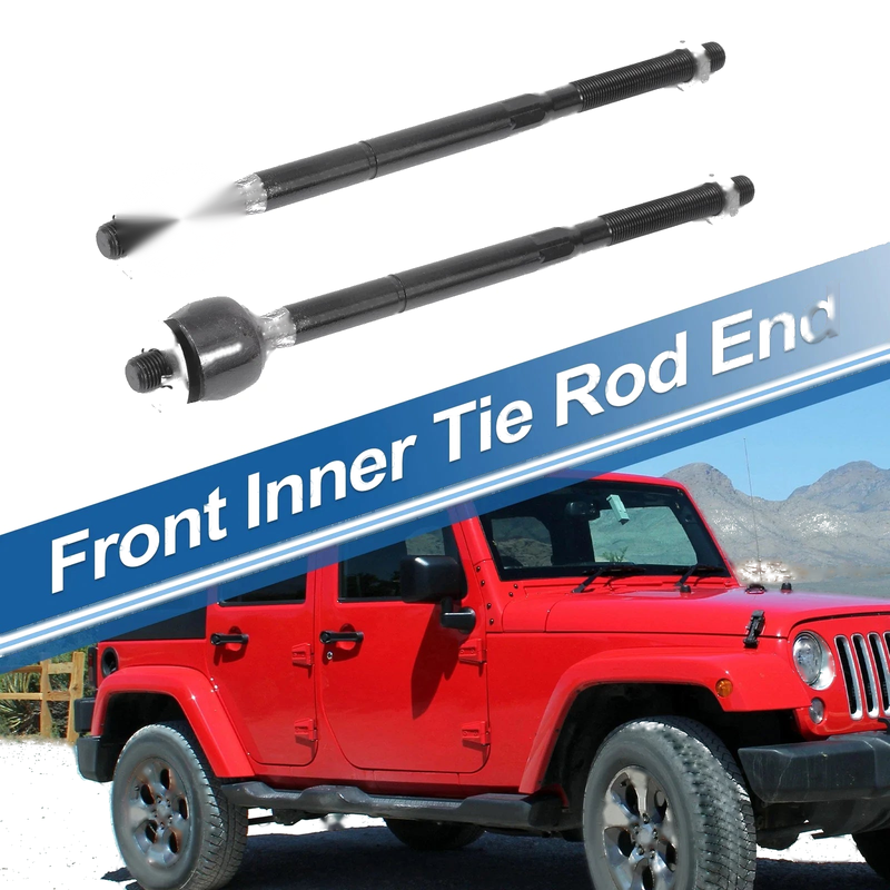 Dodge Grand Caravan 2 x Front Inner Tie Rod End Links (2005-2007)