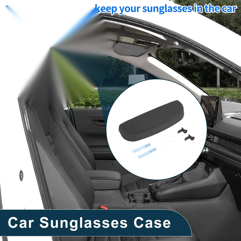 Mercedes-Benz GLA Eyeglasses Holder Storage Box Black Sunglasses Case