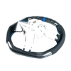 Porsche 911, 718, Boxster, Cayman, Macan Carbon Suede Blue Steering Wheel (2016-2023)