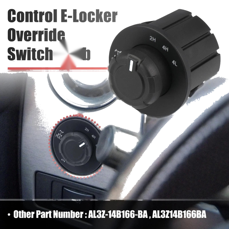 Ford F-150 4x4 Control E-Locker Override Switch Knob (2010-2014)