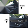 GLC Class X253 Carbon Fiber Inner Door Panel Cover Trim (2016-2021)
