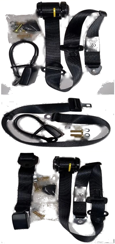 Toyota Land Cruiser BJ70 Front Bench Seat Belt Kit (1984-1992)