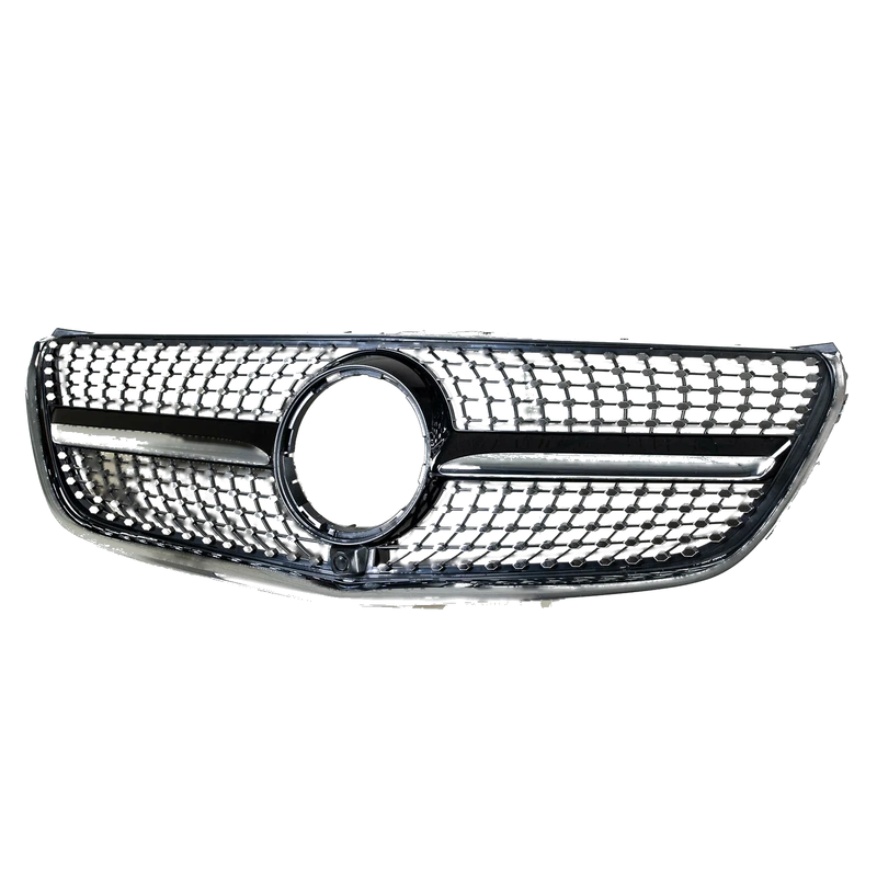 Mercedes V-Class W447 Grille Chrome + Black Diamond Slats (2016-2019)