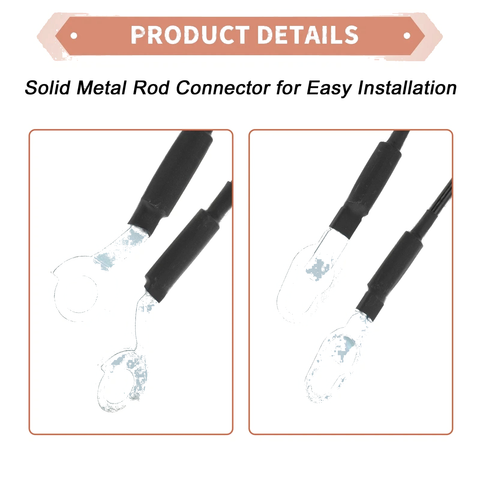 Ford Ranger 1983-1992 Tailgate Support Cables (2 x Cables)