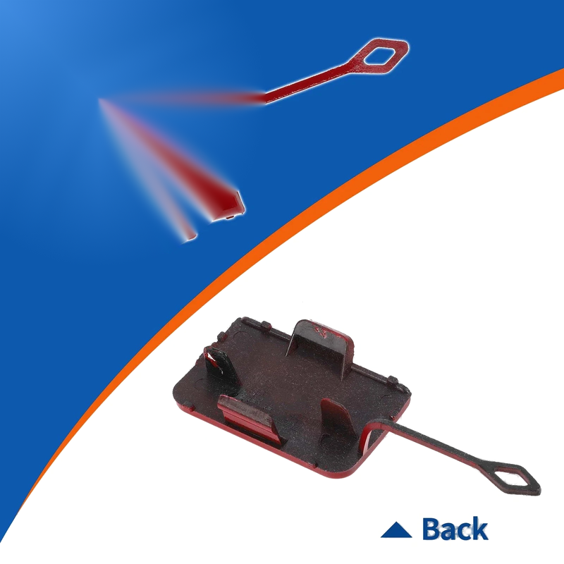 Mercedes-Benz C-Class Front Car Bumper Tow Hook Cover (2007-2010)