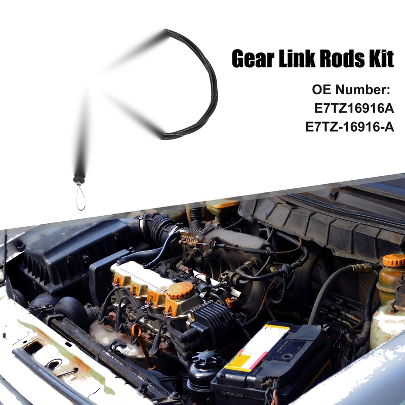Ford F-150 Front Hood Latch Release Cable (1987-1991)