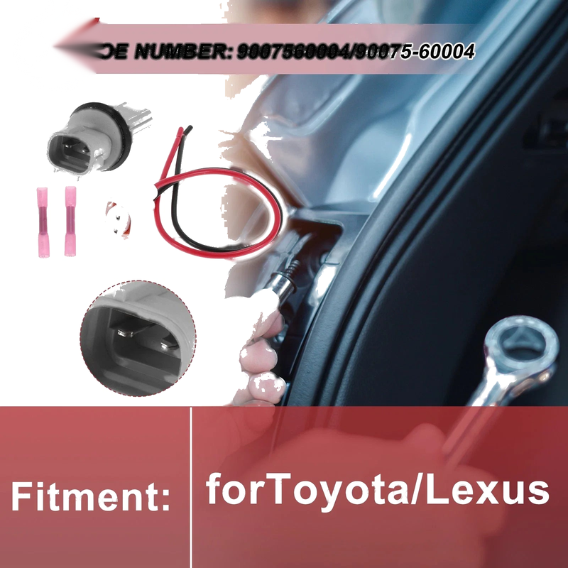 Toyota Lexus Turn Signal Light Socket Wiring (No.9007560004)