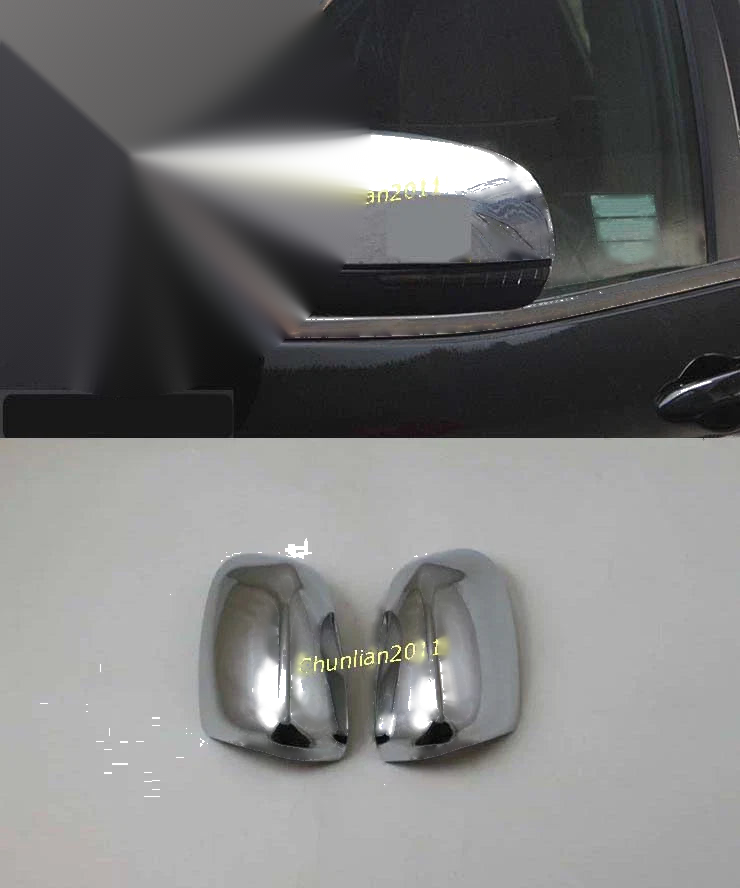 Jeep Compass (2017-2021) Chrome Side Mirror Covers (2 pcs)