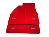 BMW 4 Series G23 Premium Red Floor Mats (2020-2023)