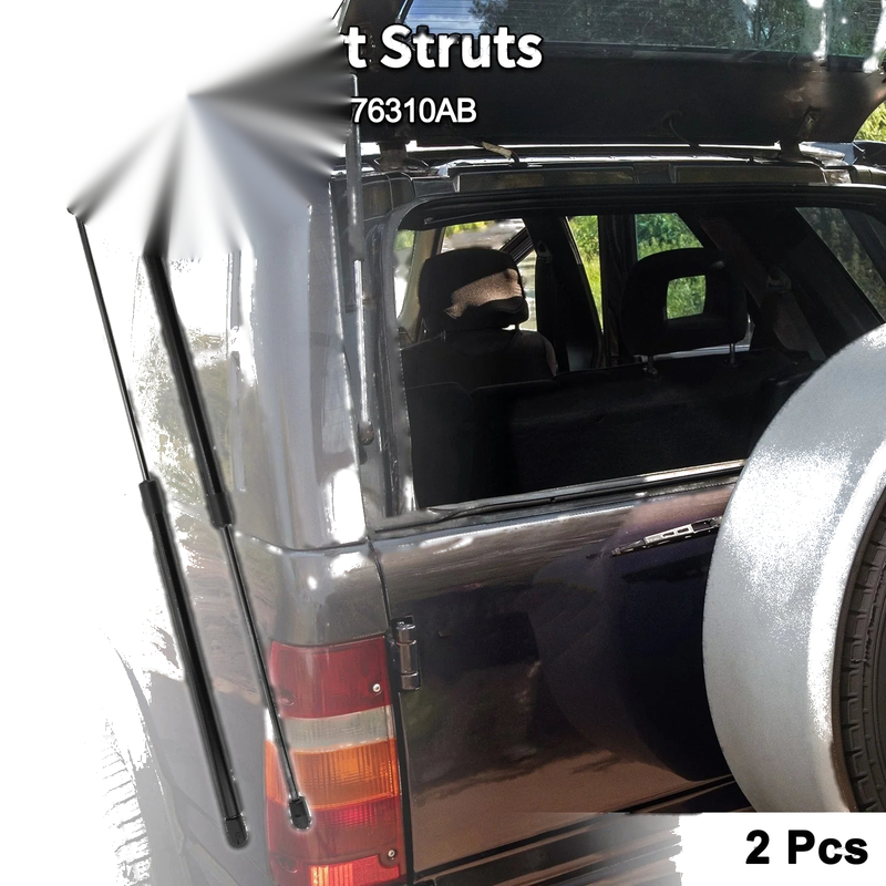 Jeep Wrangler Rear Window Glass Lift Supports (2007-2018)