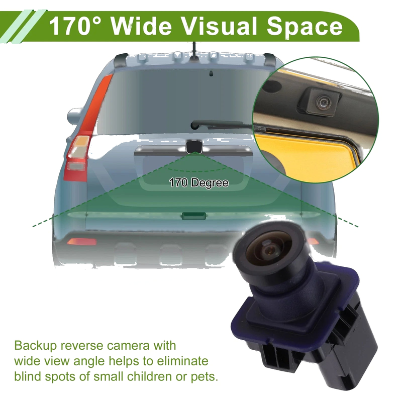 Ford F-250 F-350 Rear View Backup Camera (2011-2016)