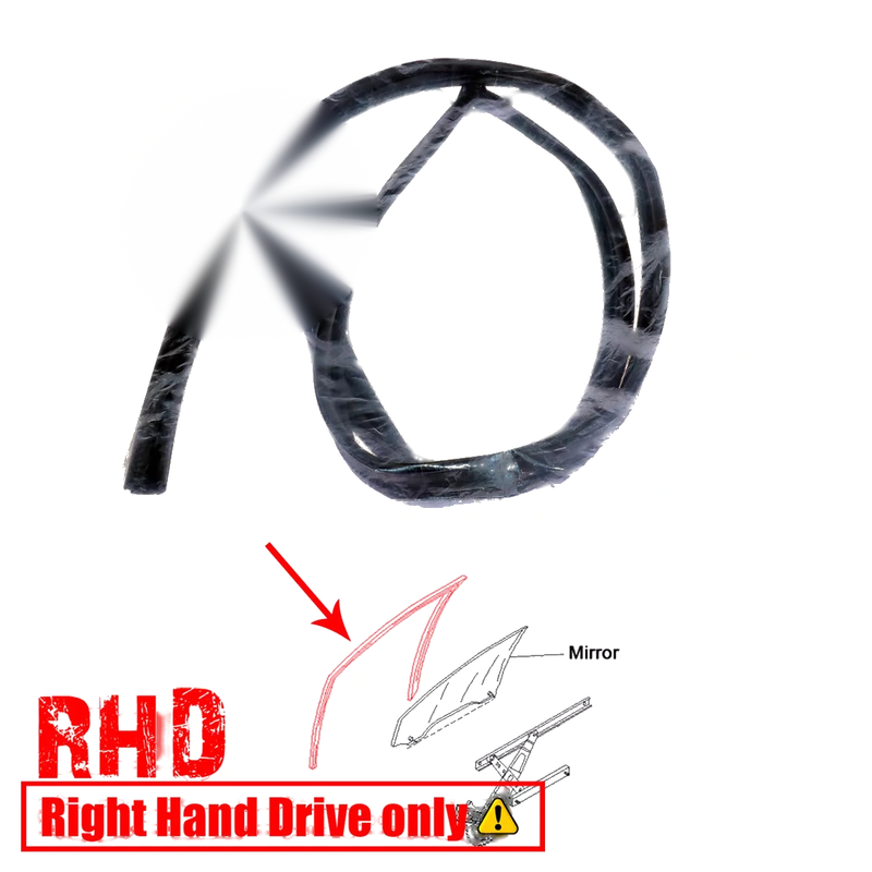 Nissan AD Van / Sunny Wagon N14 1990-1999 Glass Run Channel Seal