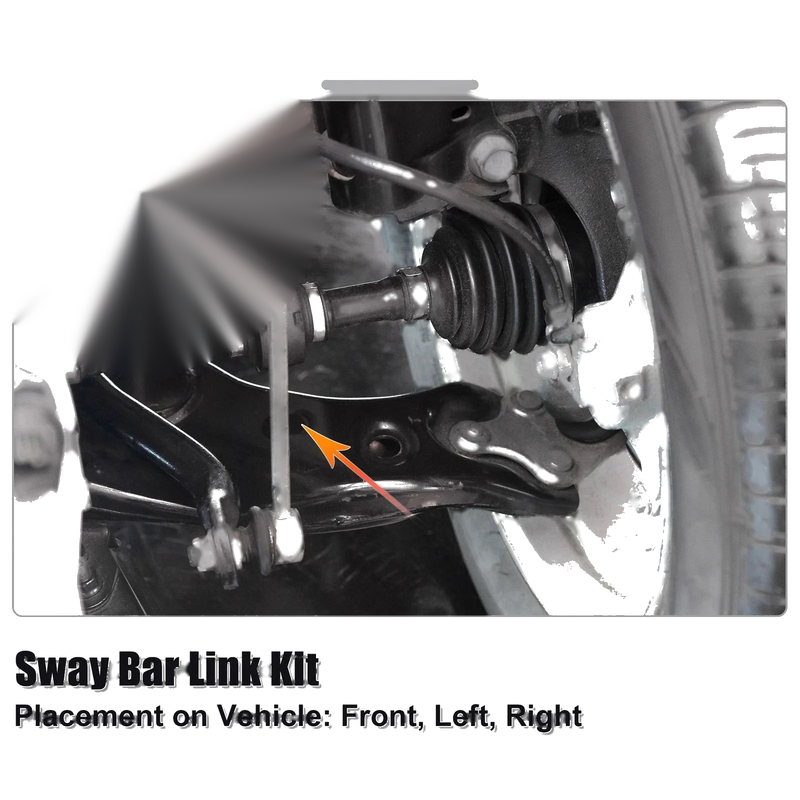 Mazda Tribute 2 x Front Left Right Sway Bar Links (2001-2007)