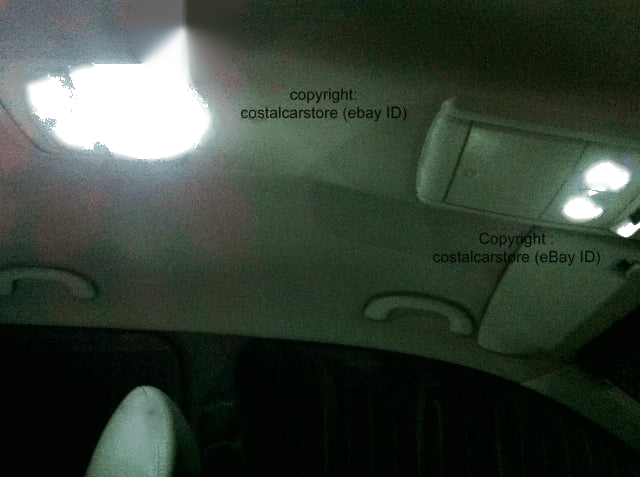 Ford Territory ULTRA White Interior LED Light Kit (2004-2016)