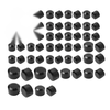 Harley Road King Street Glide (2007-2016) Black 62X Engine Bolt Caps