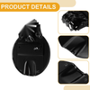 Chevy Colorado 2004-2012 Fuel Filler Flap Cover Black Fuel Tank Door Cap