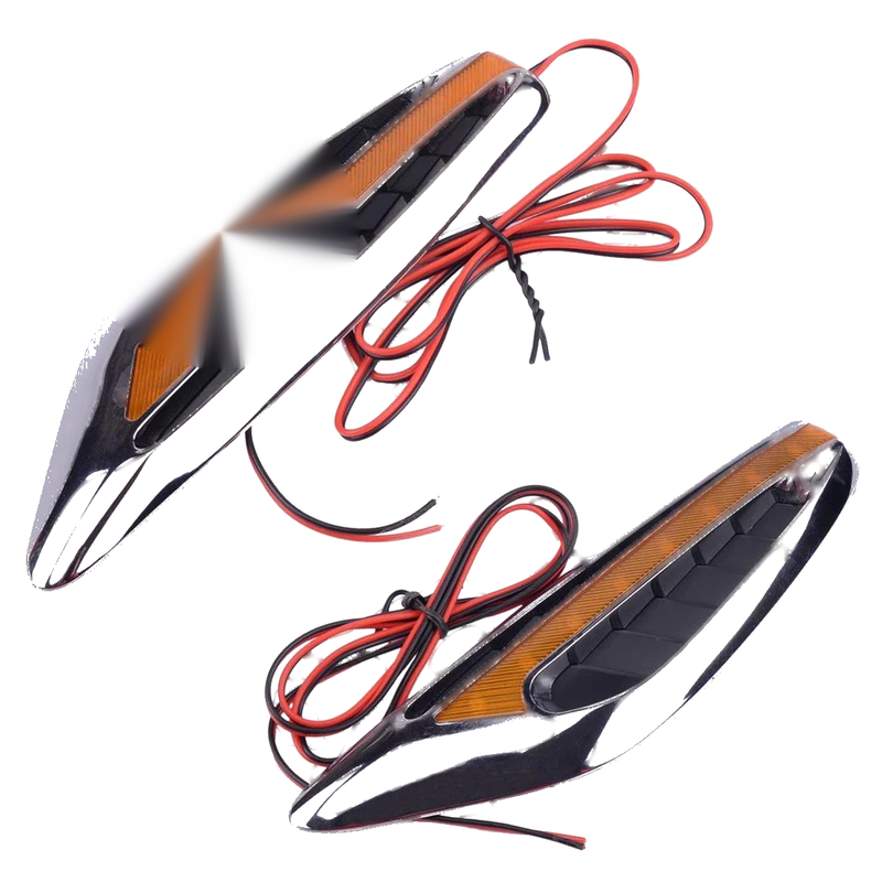 Universal Car - Yellow LED Side Marker Light Turn Signal Lamps