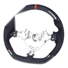 Toyota 86, Subaru BRZ Steering Wheel Carbon Flat Bottom Suede (2017-2021)