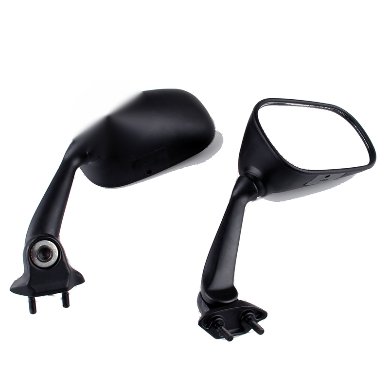 Yamaha YZF R6 2008-2010 Black Generic Racing Mirror Mirrors