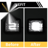 Ford F-150 (2015-2023) Clear Lens 2 x License Plate Light Tag Lamps