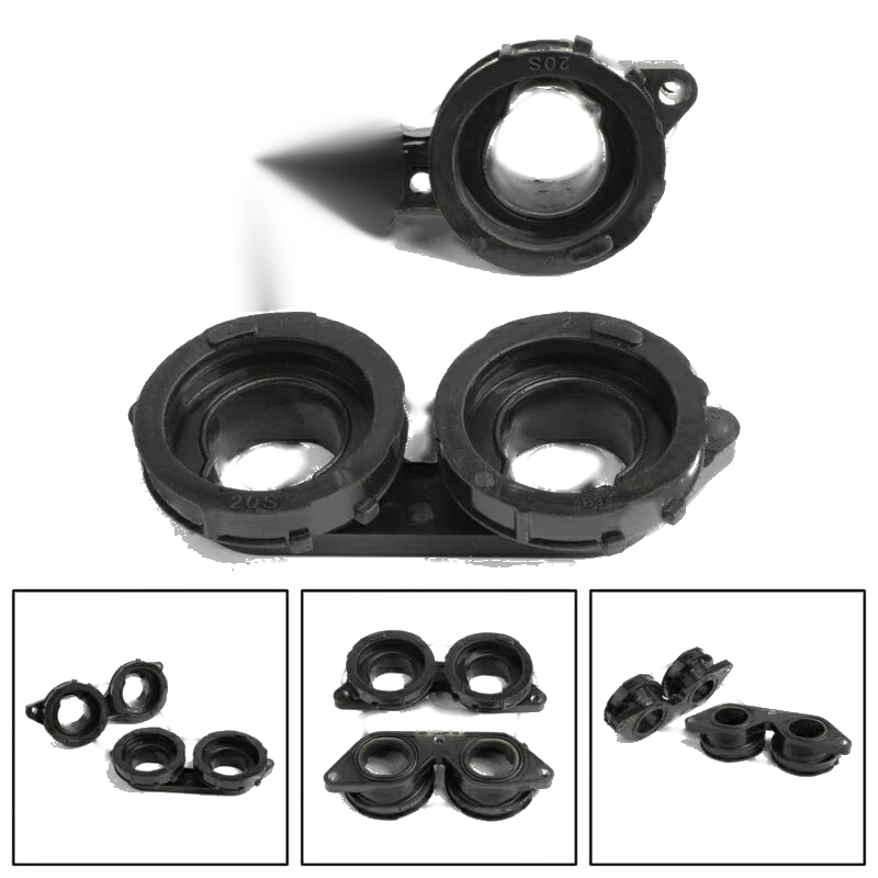 Carburetor Intake Manifold for Yamaha FZ6 FZ6R Rubber Connector (2004-2015)
