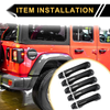 Jeep Gladiator Set of Door Tailgate Handle Covers (2020-2023)