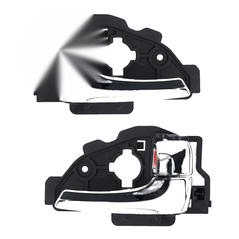 Hyundai iX35 Inner Door Handle Set of 2 Chrome (2010-2015)
