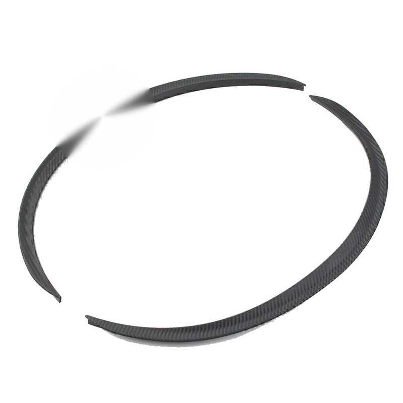 Car Wheel Eyebrow Arches Carbon Fiber Fender Flares Trim Cover
